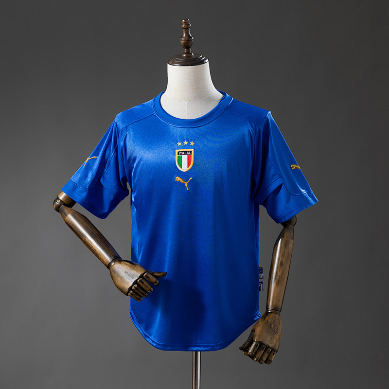 Italian 2004 Home Retro Jersey S-XXL