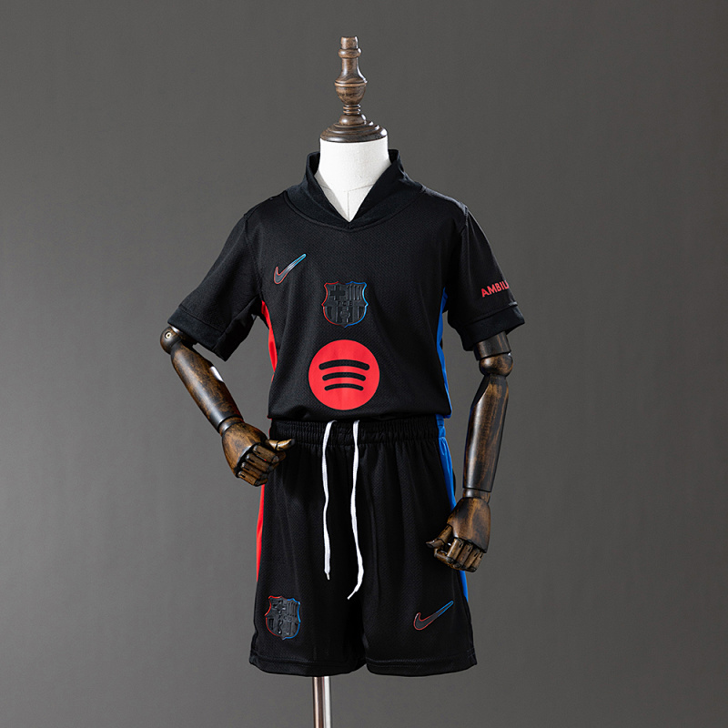 Barcelona 24/25 Away kids kit Jersey SZIE 16-28