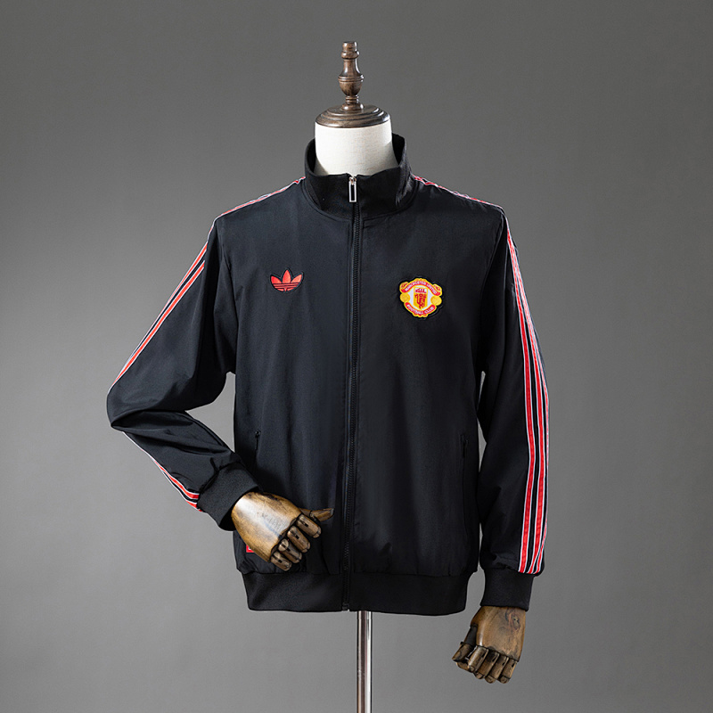 M-U Retro Windbreaker - Black S-XXL