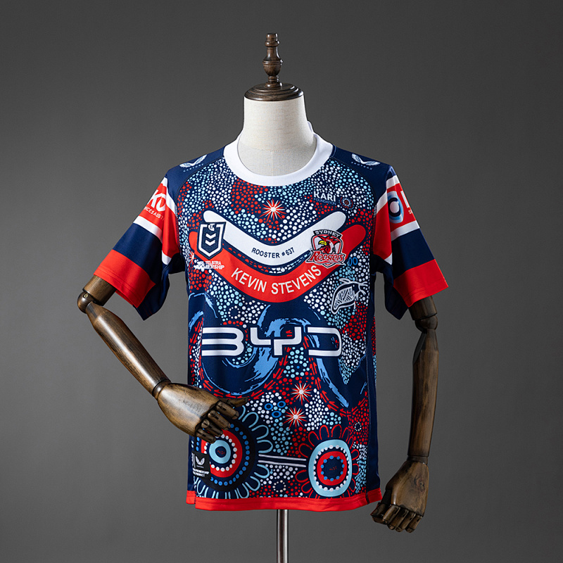 NRL Sydney Roosters 2025 Indigenous Jersey S-5XL