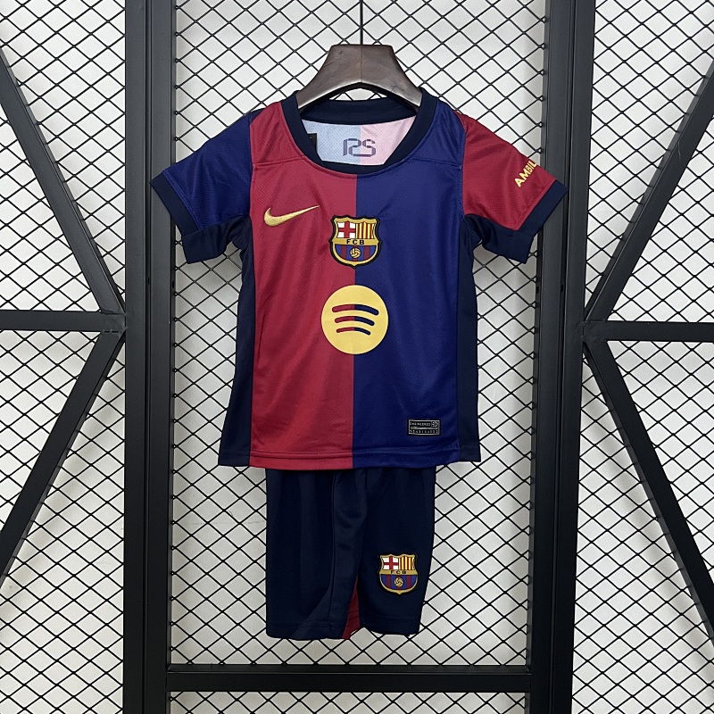 24/25 kids Barcelona home size 16-28