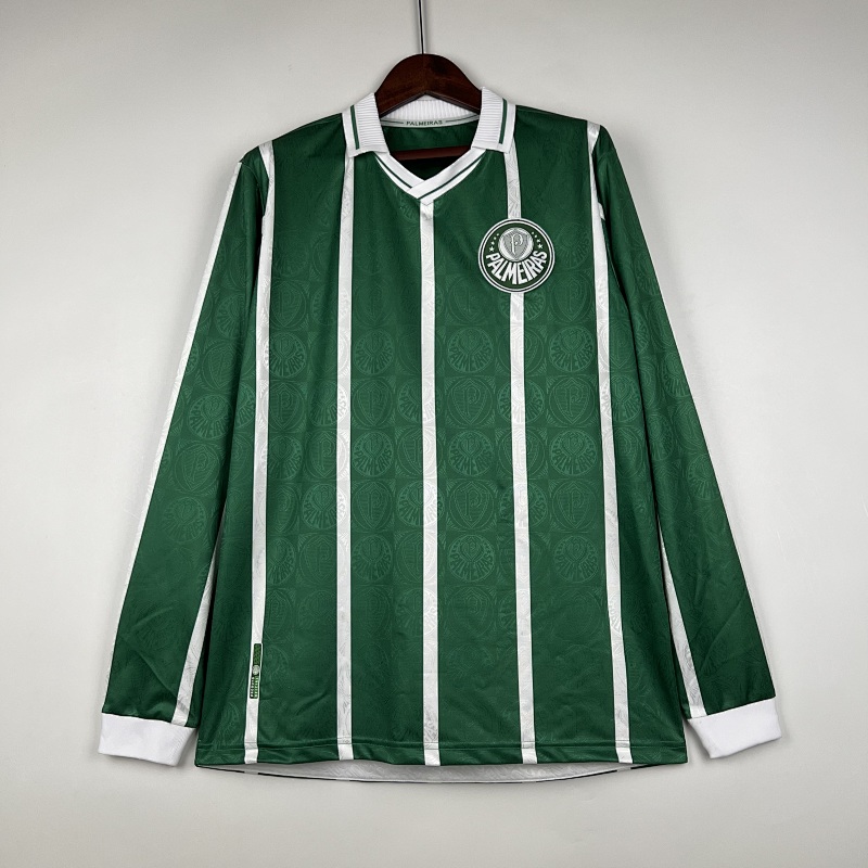 Retro Long Sleeve Palmeiras 1993 Home S-4XL