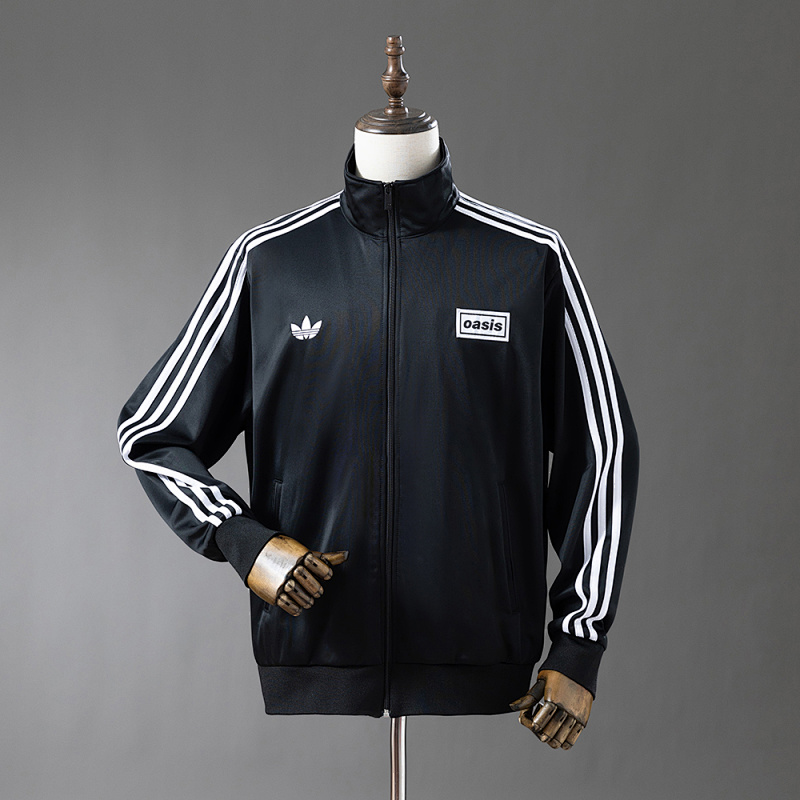 Oasis Flamingo Track Jacket - Black S-XXL