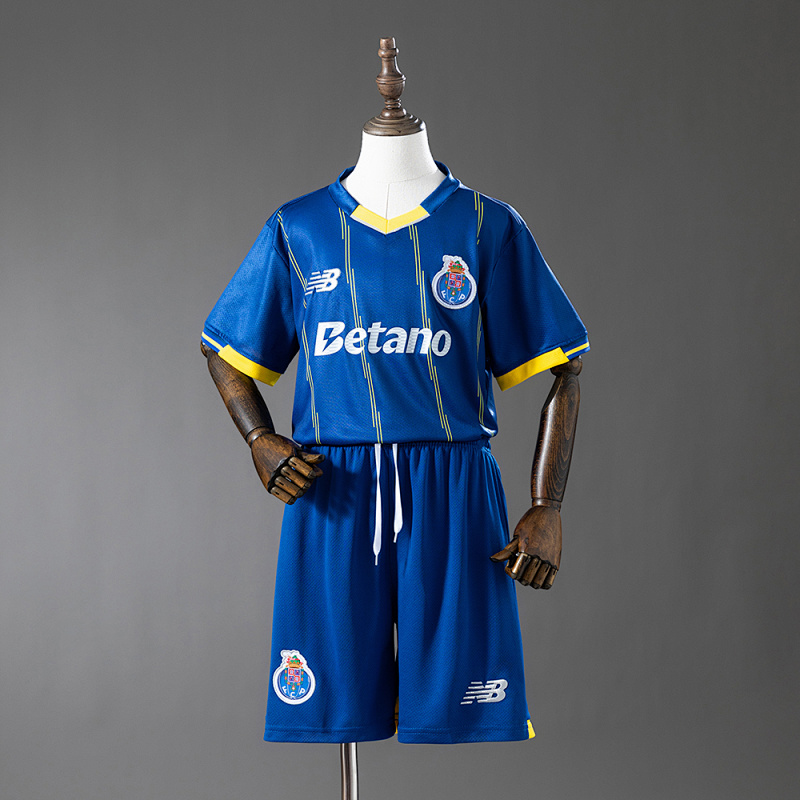 Porto 25/26 Fourth Away Kids Kit Jersey Size 16-28