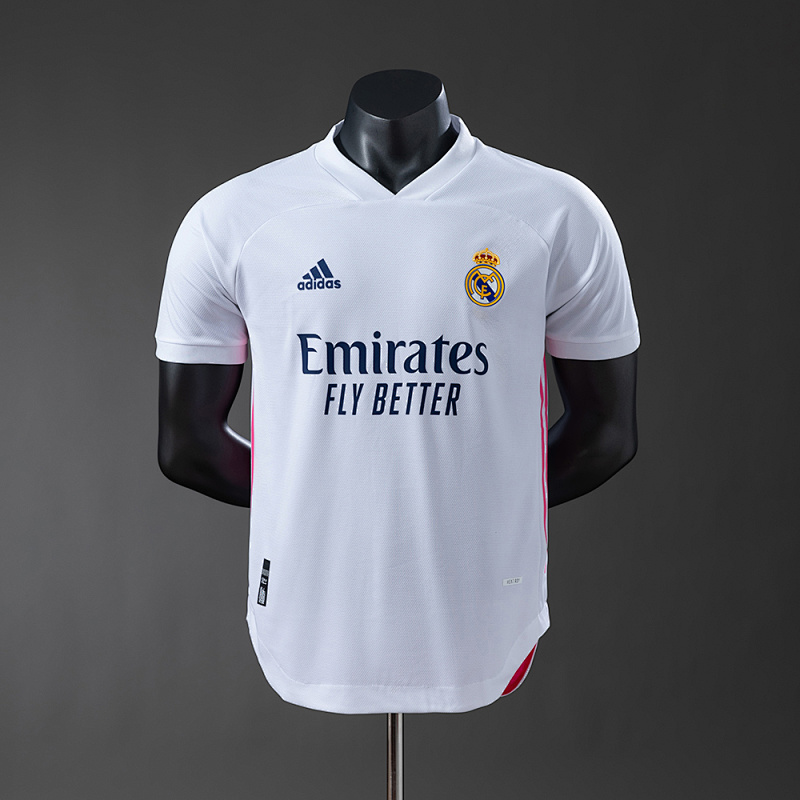 Real Madrid 20/21 Home Player Version Retro Jersey S-XXL