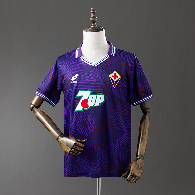 Retro 92/93 Fiorentina home S-XXL