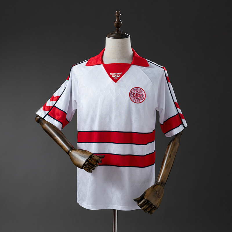 Retro Denmark 1988 Away S-XXL