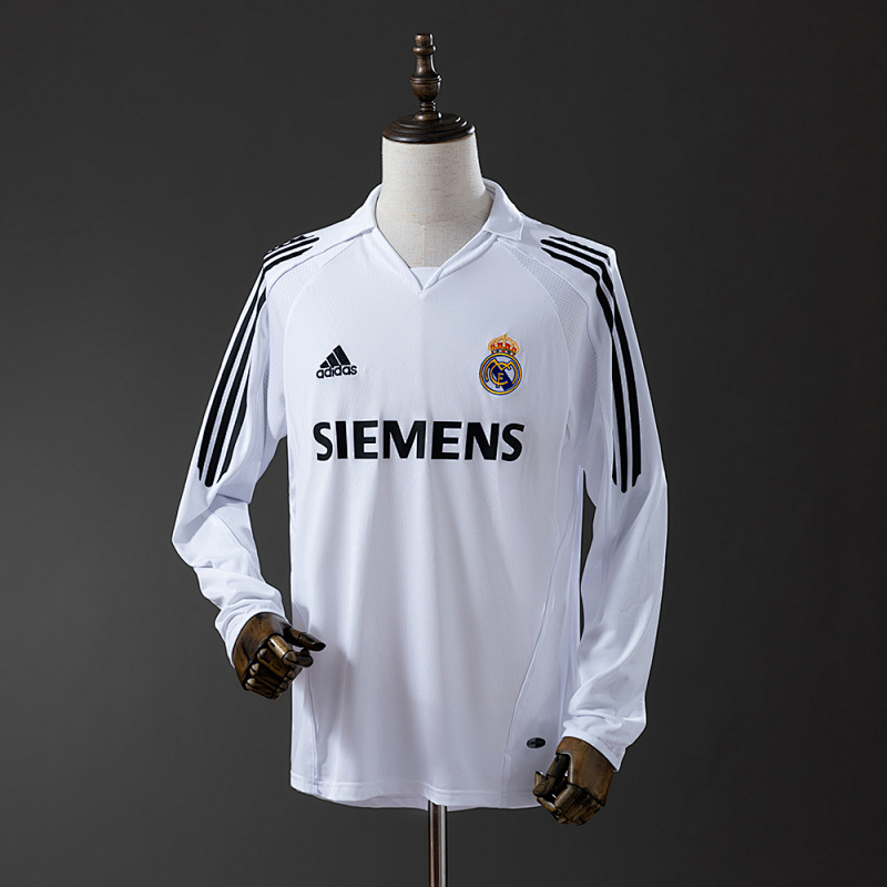Retro long sleeve Real Madrid 05/06 home S-XXL