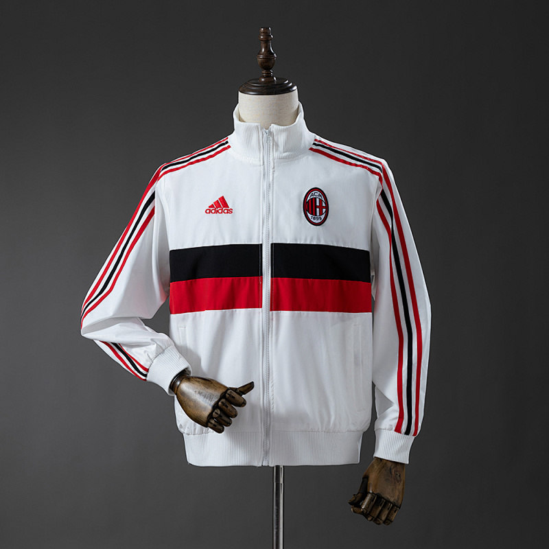 AC Milan Windbreaker - White S-XXL