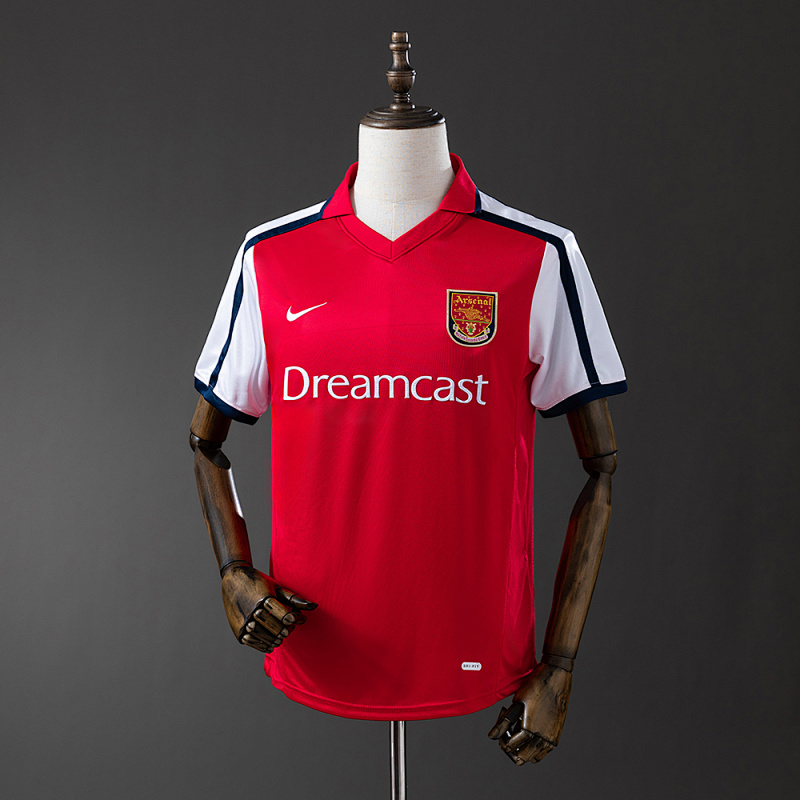 Arsenal 01/02 Home Retro Jersey S-XXL