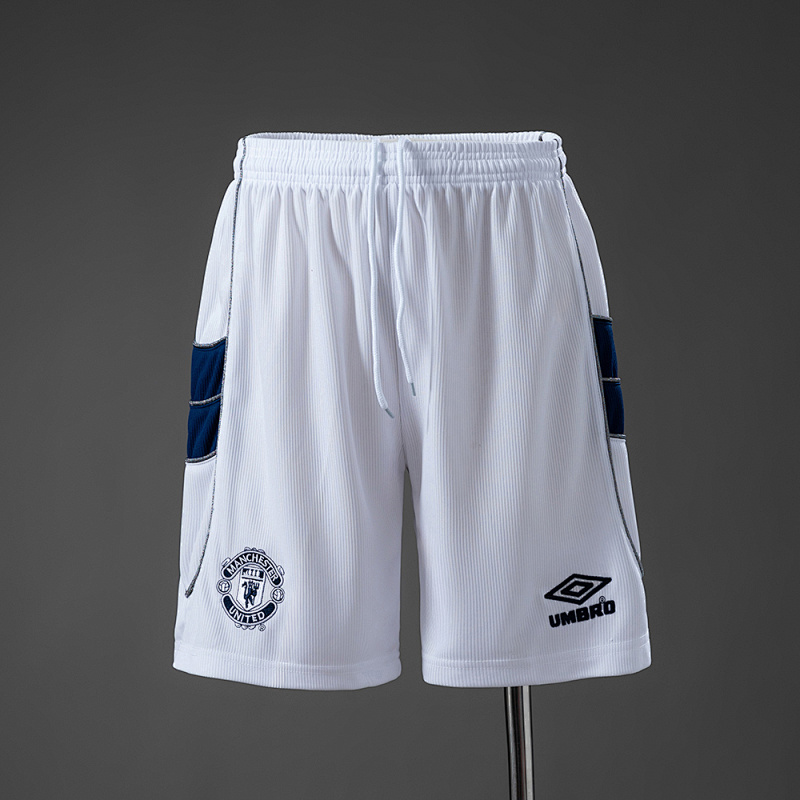 M-U 99/00 Away Retro Shorts S-XXL