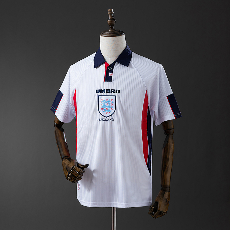 Retro 1998 England home S- XXL