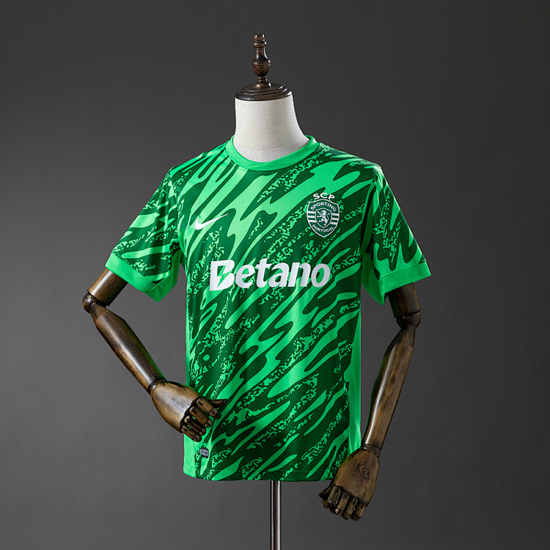 Sporting Lisbon 25/26 Green Goalkeeper Jersey S-4XL