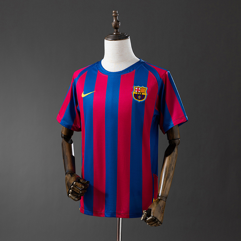 Retro Barcelona 05/06 home S-4XL