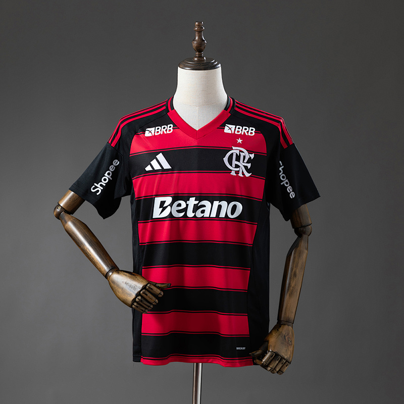 Flamengo 25/26 Home All Sponsor Jersey S-4XL