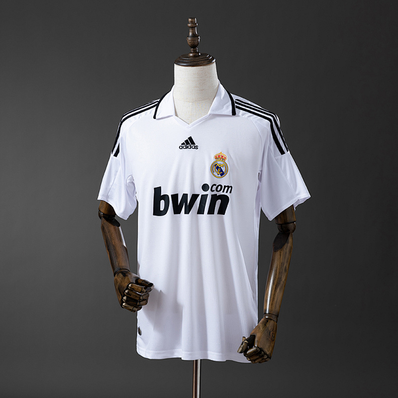 Retro Real Madrid 08/09 Home S-XXL