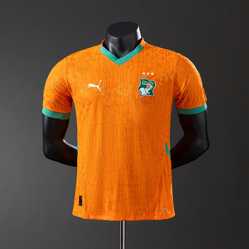 Ivory Coast 2025 Home Player Version Jersey S-3XL