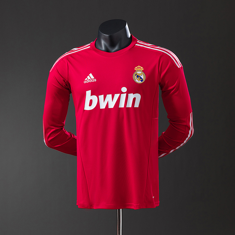 Real Madrid 11/12 Third Away Long Sleeve Player Version Retro Jersey S-3XL