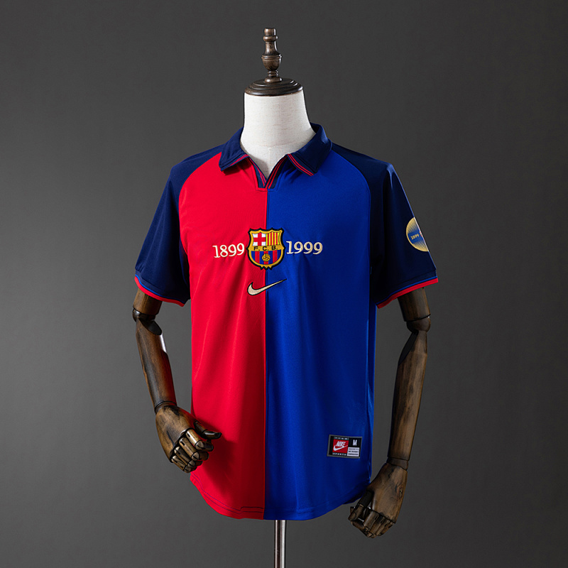 Retro Barcelona 100th Anniversary version home S-XXL