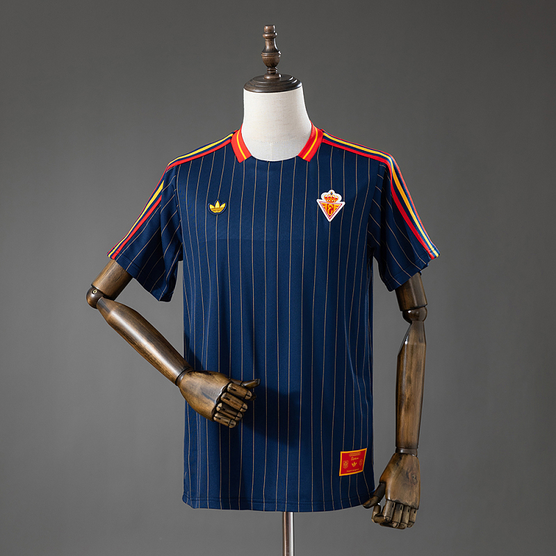 Spain Terrace Icons T-Shirt Navy Blue S-XXL | album | kang.x.yupoo.com | Supplier Product Catalog