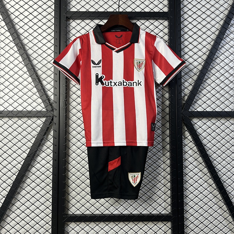 kids 25/26 Athletic Bilbao home size: 16-28