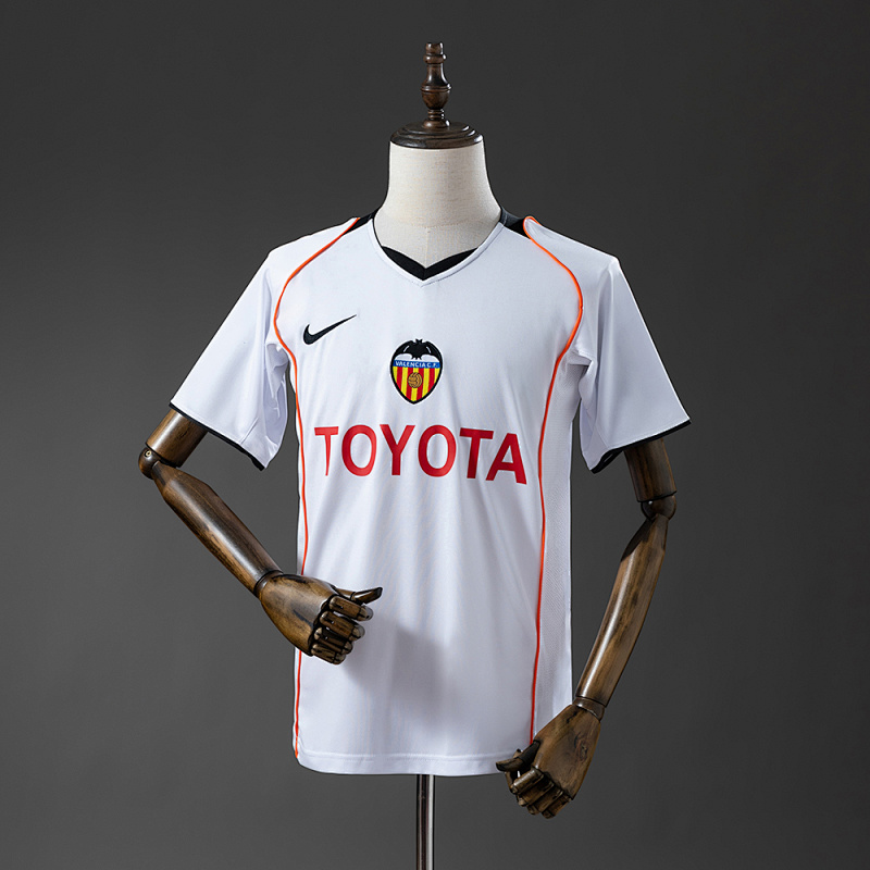 Valencia 04/05 Home Retro Jersey S-XXL
