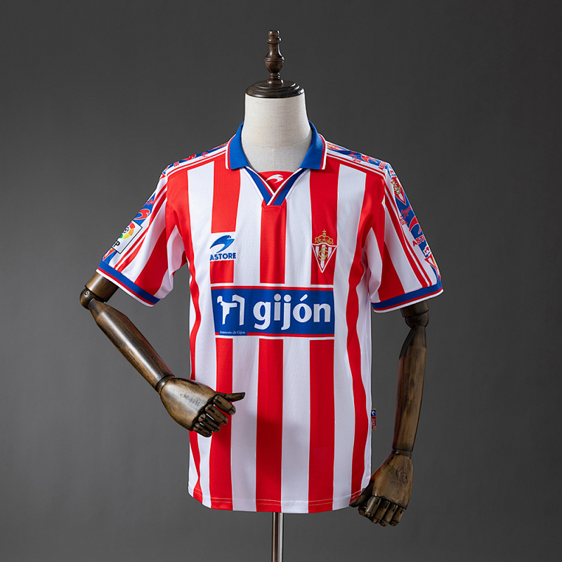 Sporting de Gijon 99/00 Home Retro Jersey S-XXL