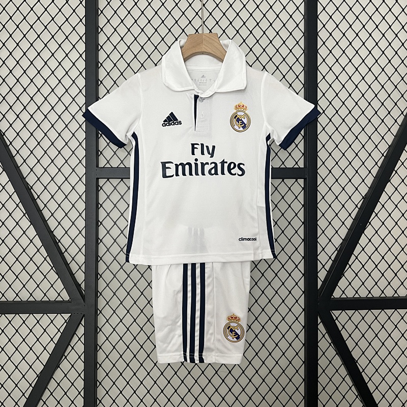 kids Real Madrid 16/17 home size: 16-28