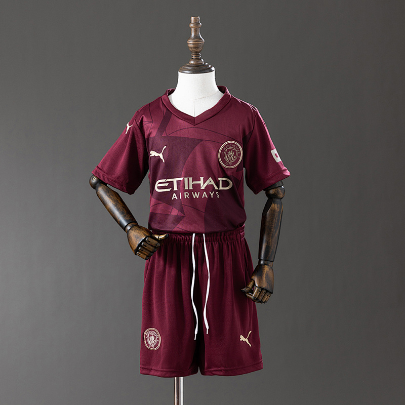 24/25 kids Manchester city third away size 16-28