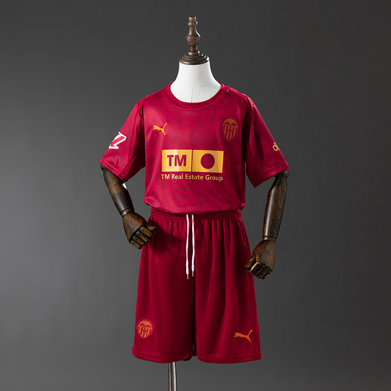 Valencia 25/26 Away Game Kids Size: 16-28
