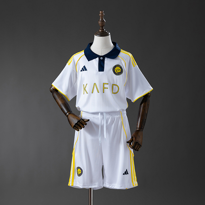 Al-Nassr 25/26 Third Away Kids Kit Jersey SIZE 16-28