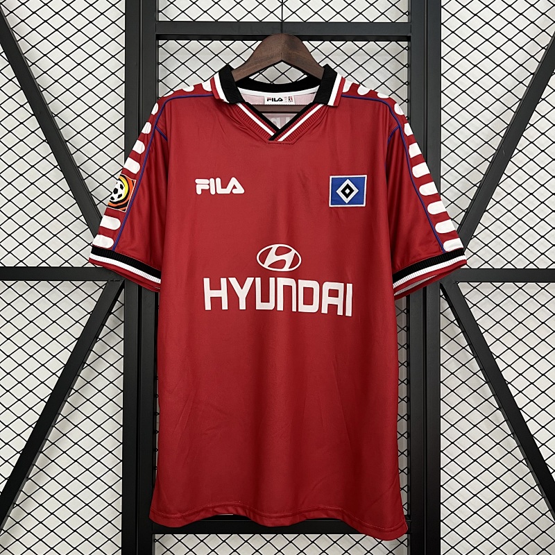 Retro Hamburg 2000 Red S-XXL