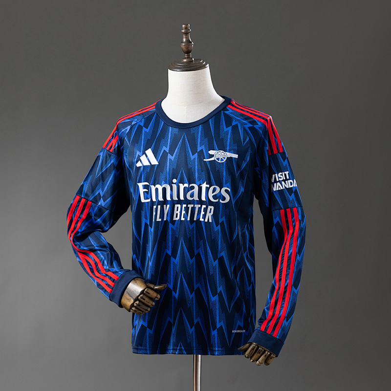 Arsenal 25/26 Away Long Sleeve Jersey S-4XL