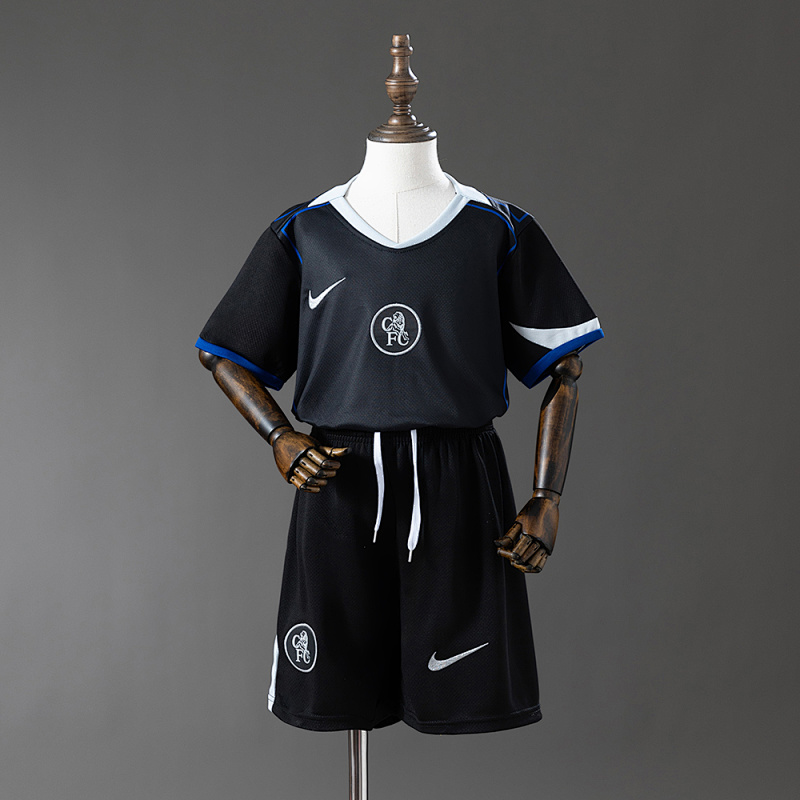 Chelsea 25/26 Third Away Kids Size: 16-28
