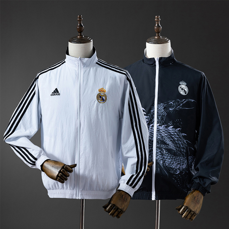25/26 Real Madrid Trench Coat Reversible S-3XL