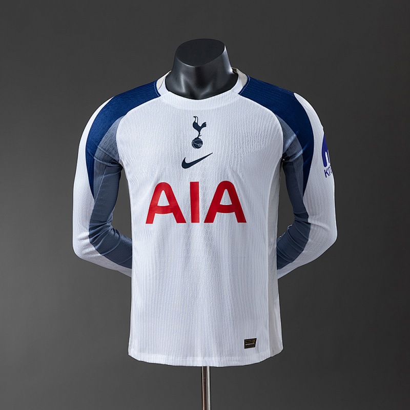 Tottenham Hotspur 25/26 Player Version Home Long Sleeve Jersey S-3XL