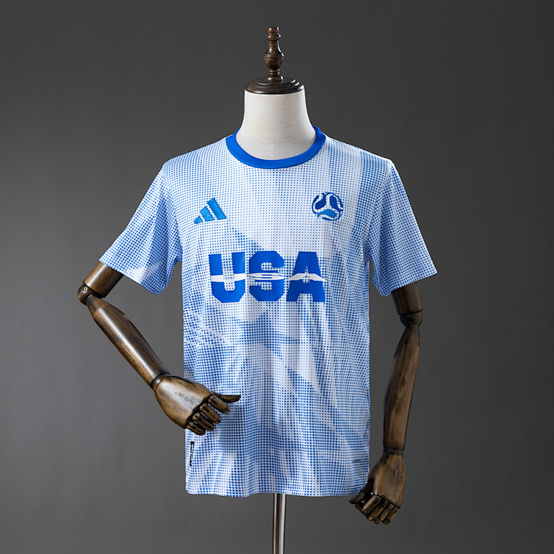 USA 2026 Promotional Apparel - Blue Jersey S-4XL