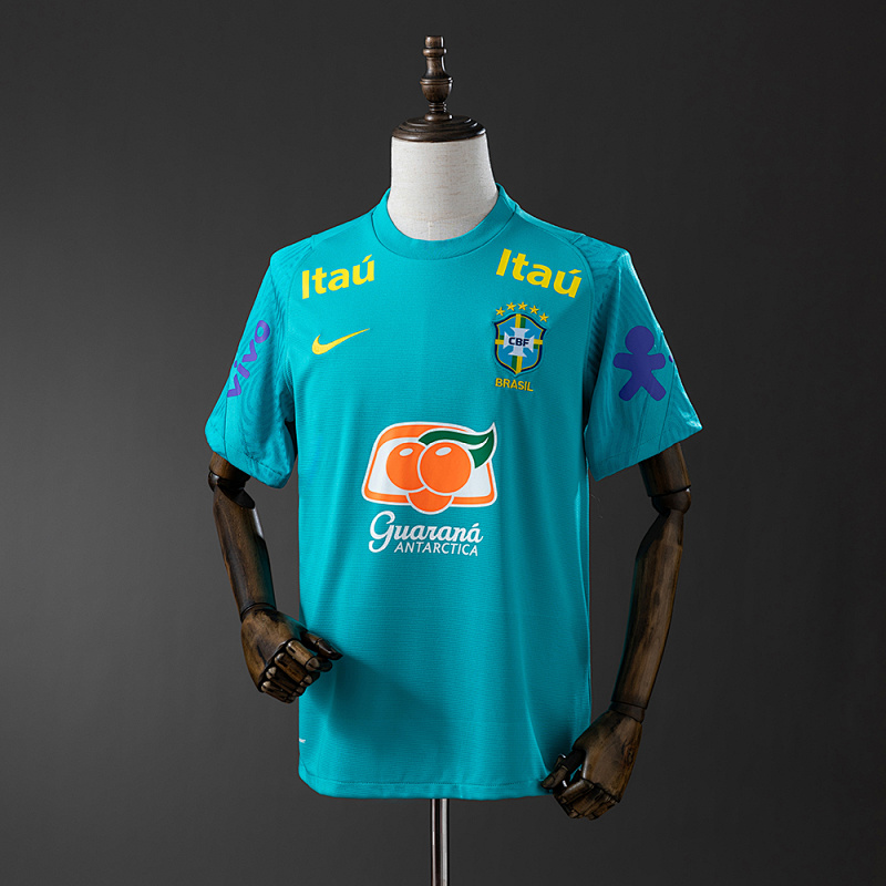 2021 Brazil Training Suit Blue S-XXL