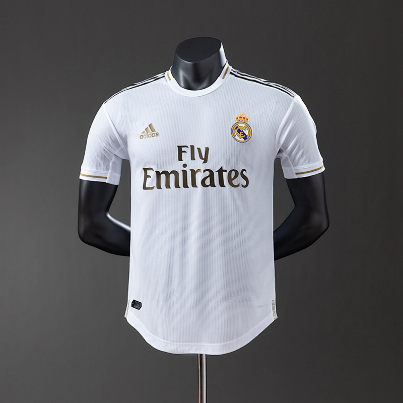 Real Madrid 19/20 Home Player Version Retro Jersey S-3XL