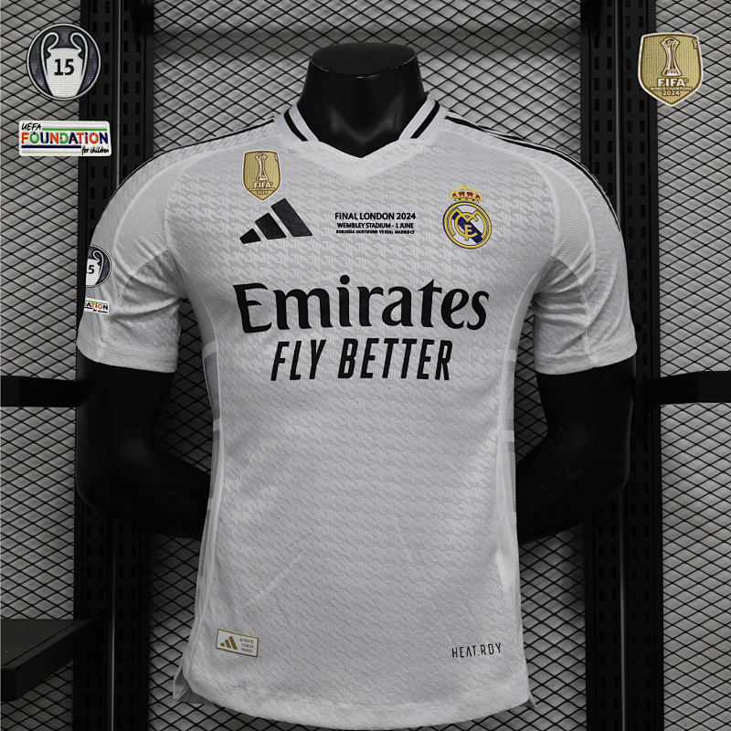 24/25 Player Real Madrid Home S-3XL
