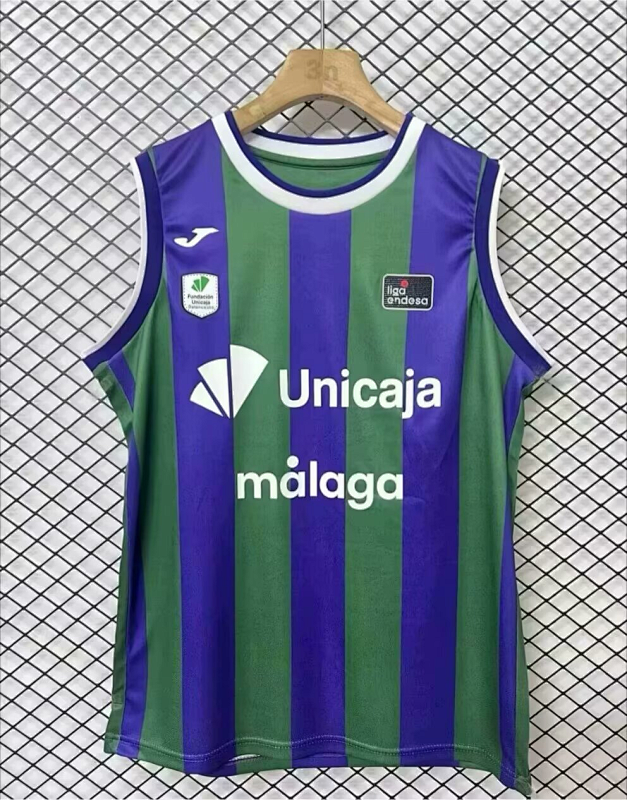 24/25 Malaga basketball uniform home size S-XXL
