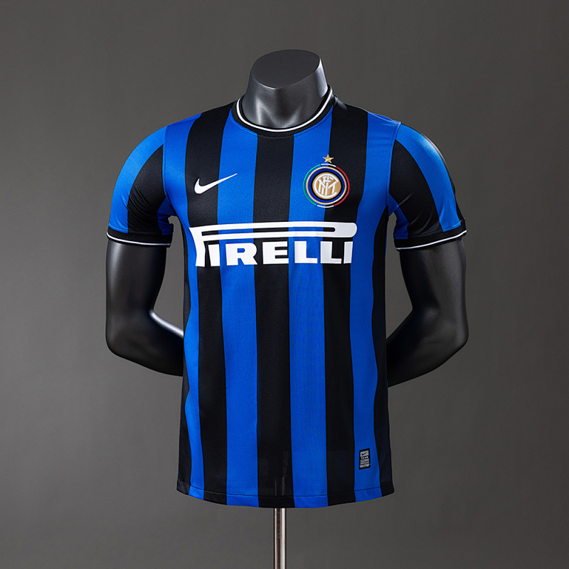 Inter Milan 09/10 Player Version Retro Home Jersey S-3XL
