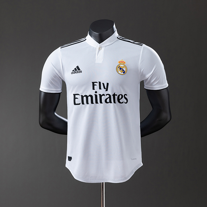 Real Madrid 18/19 Home Player Version Retro Jersey S-3XL