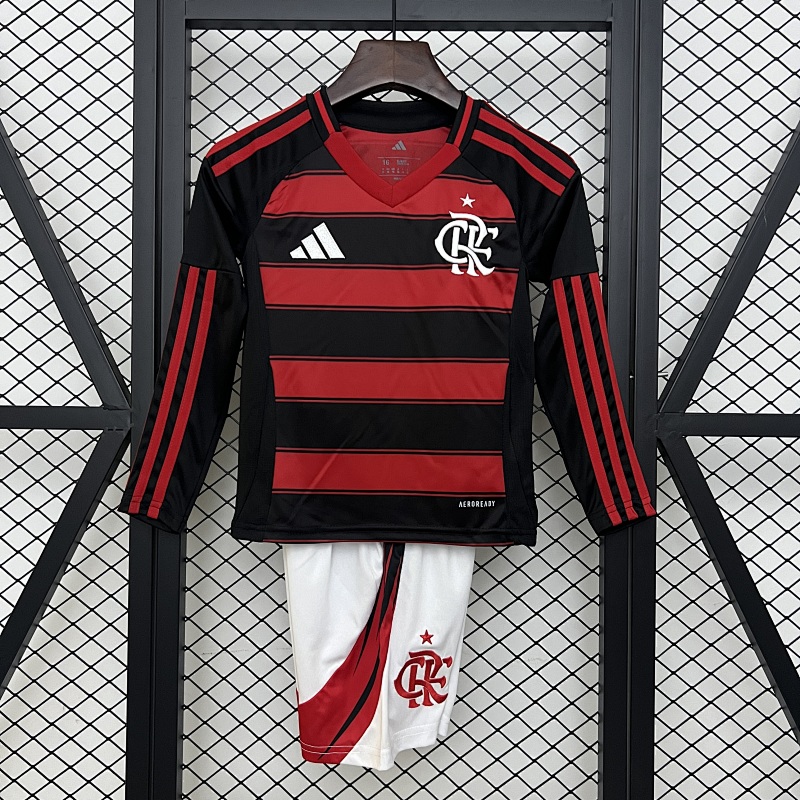 25/26 kids Flamengo home size: 16-28