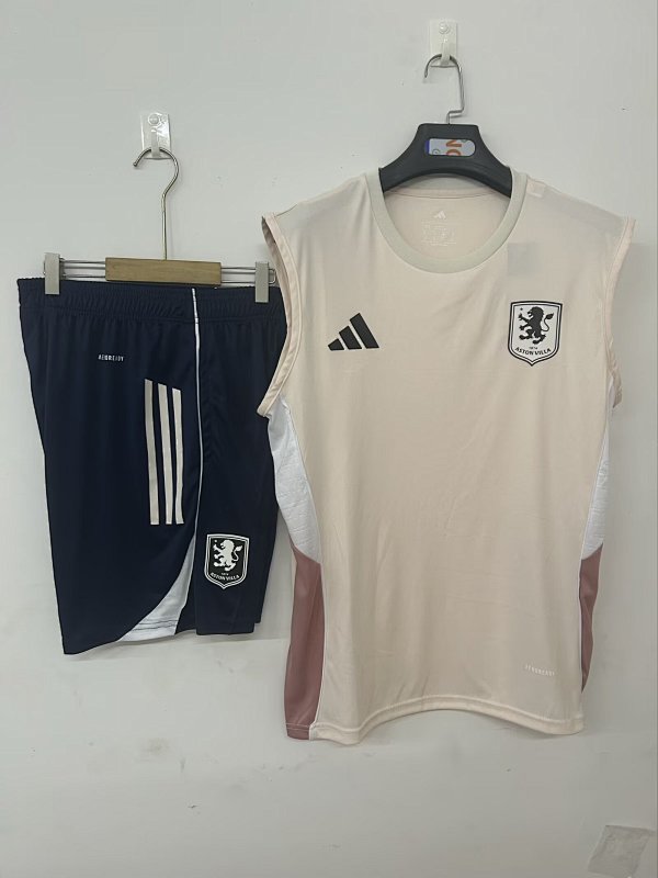 25/26 Aston Villa training suit pink S-3XL