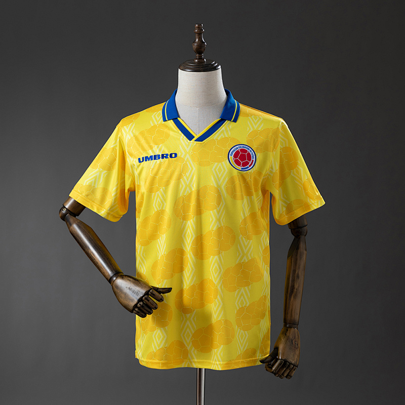 Colombia 1994 Home Retro Jersey S-XXL