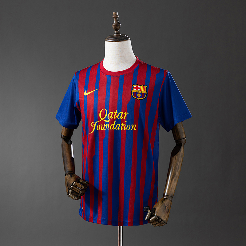 Retro Barcelona 11/12 home S-4XL