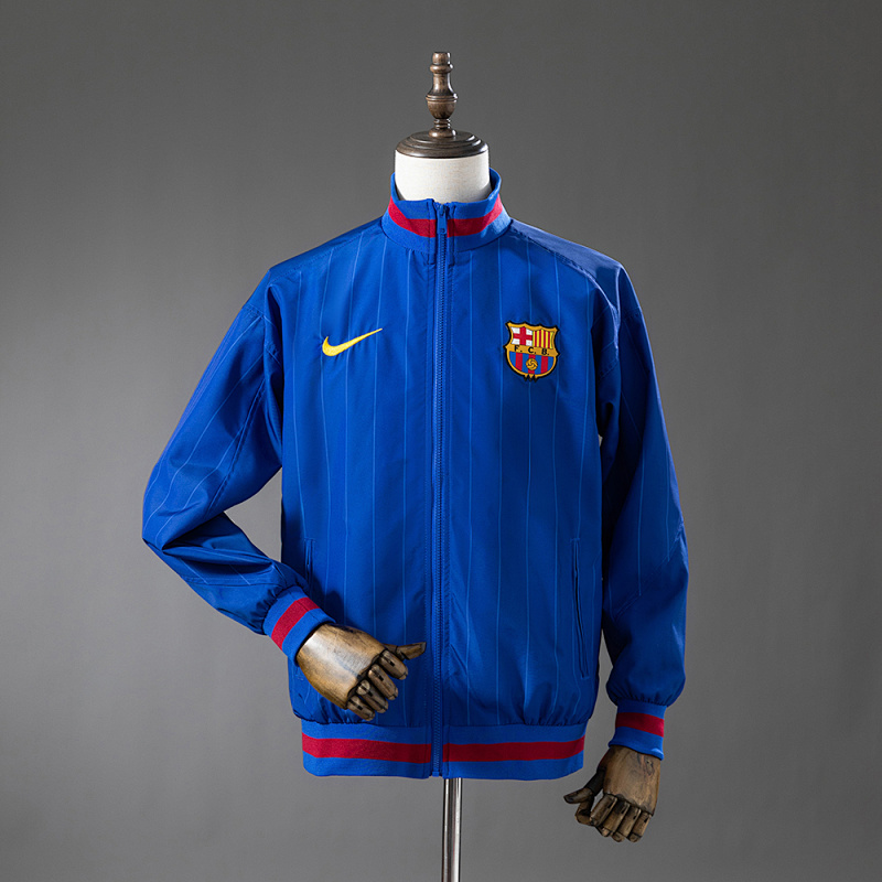 Barcelona 25/26 Team Anthem Windbreaker - Blue S-XXL