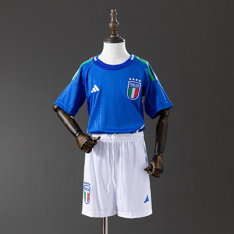 Italy 2024/25 Home kids kit Jersey SZIE16-28