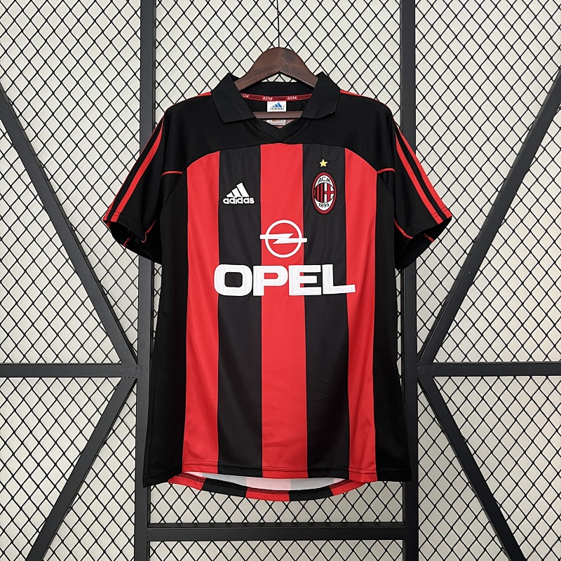 Retro AC Milan 01/02 Home S-XXL